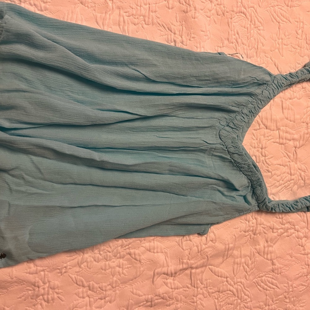 Roxy Sky Blue Halter Top